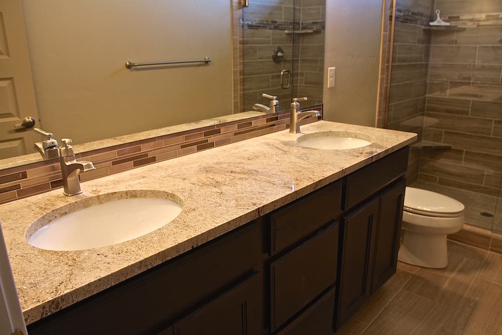 Custom Bathroom Countertop