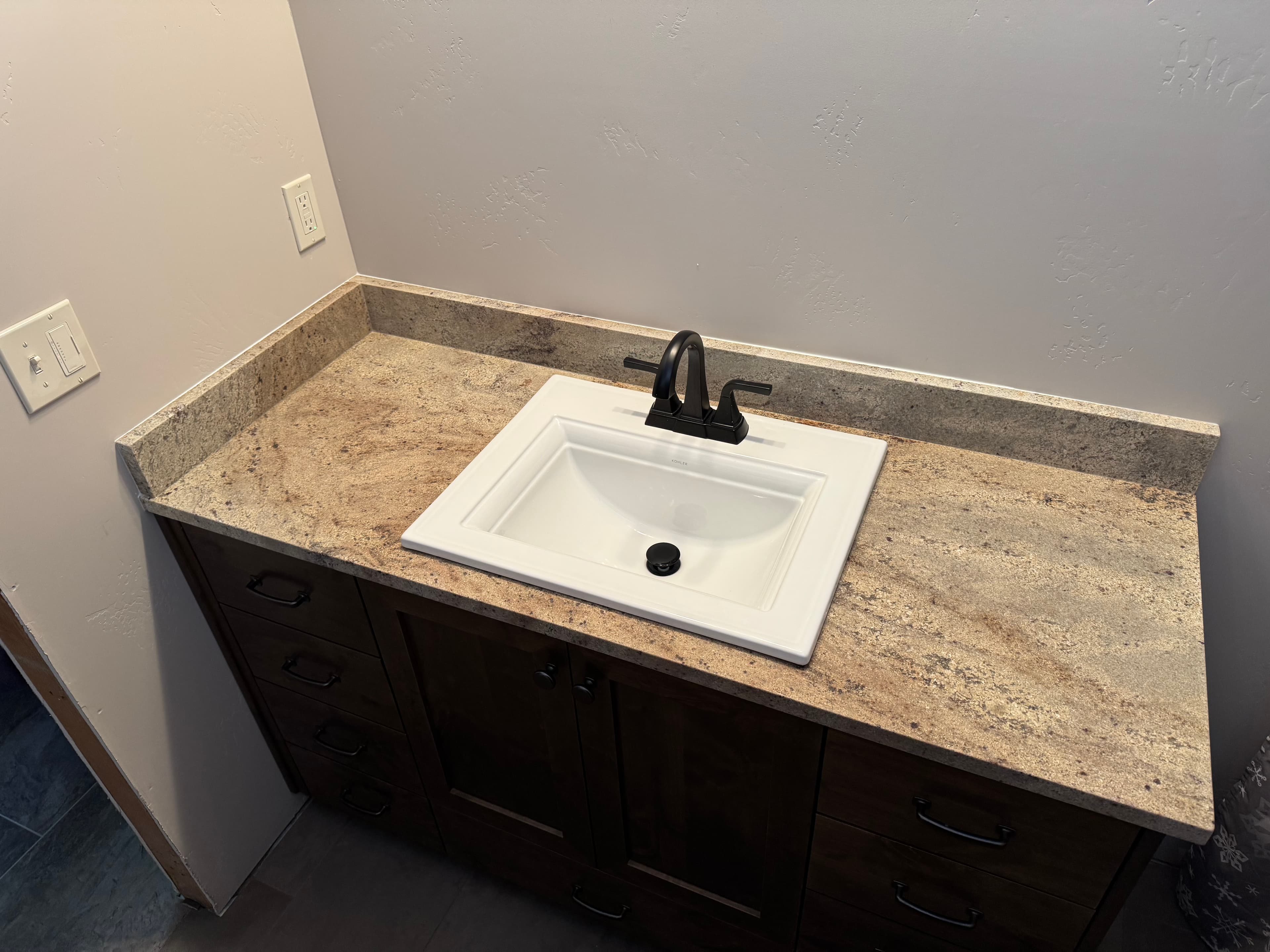 Granite Single Vanity
