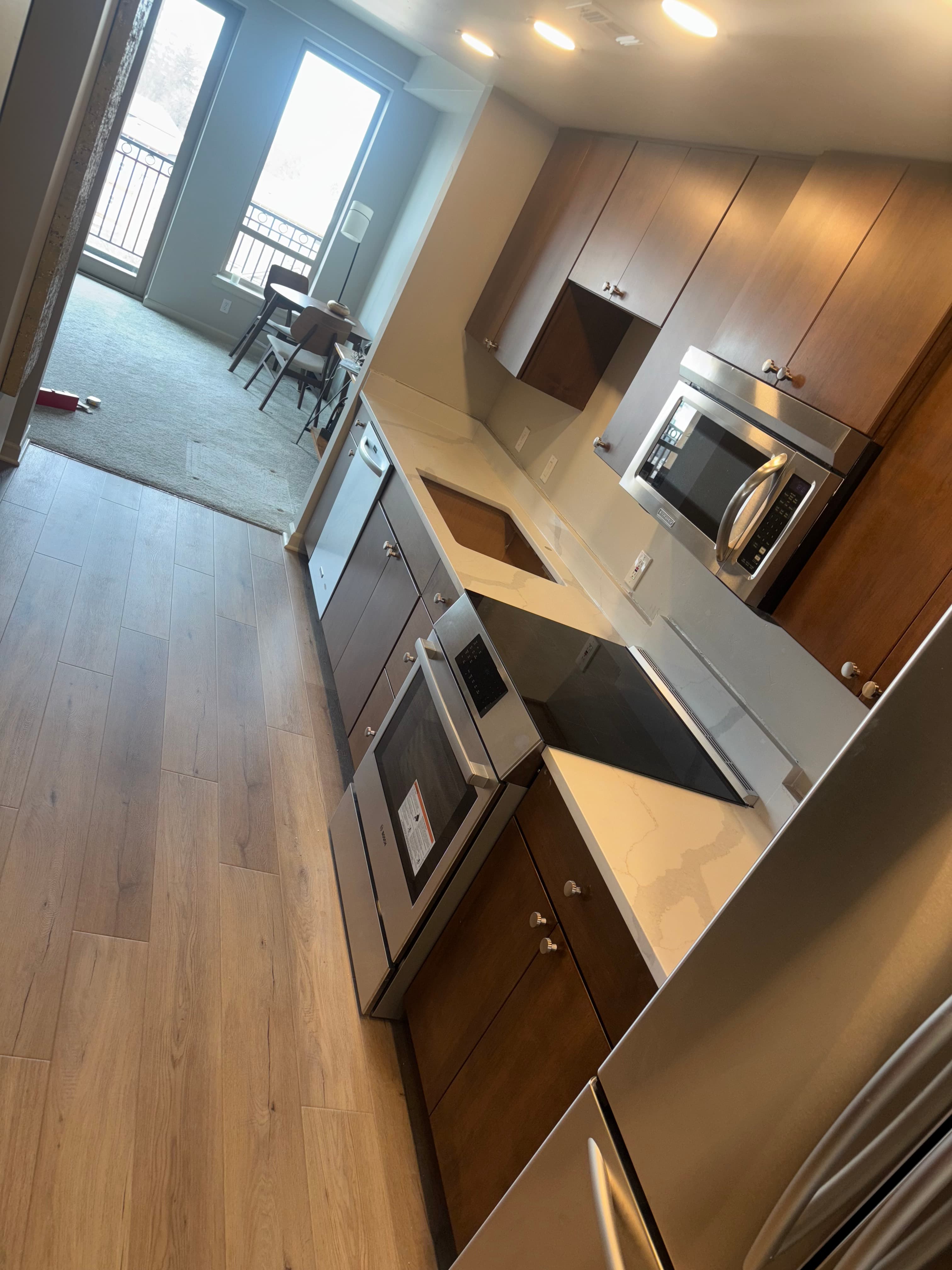 Modern Quartz Kitchen